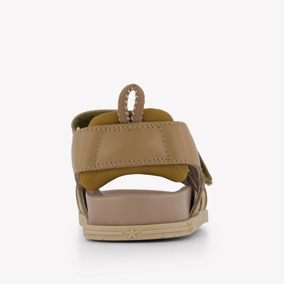 Fendi Unisex Sandalen In Beige