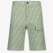 Fendi Kinder Jongens Broek In Licht Groen