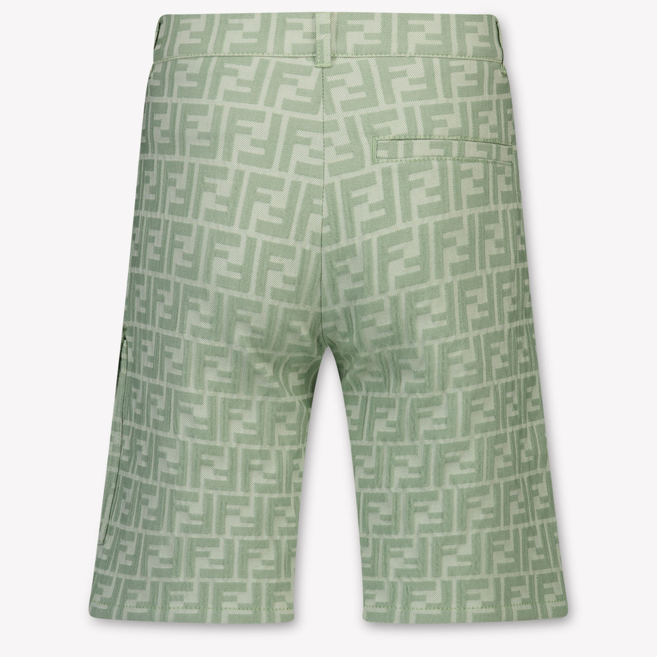 Fendi Kids Boys Pants In Light Green