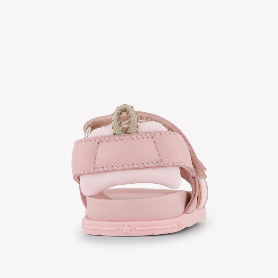 Fendi Unisex Sandals In Pink
