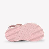 Fendi Unisex Sandalen In Roze
