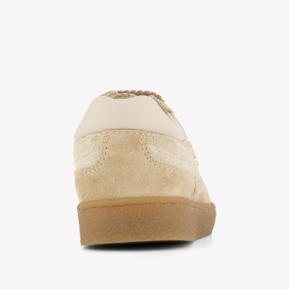 Fendi Unisex Sneakers In Beige