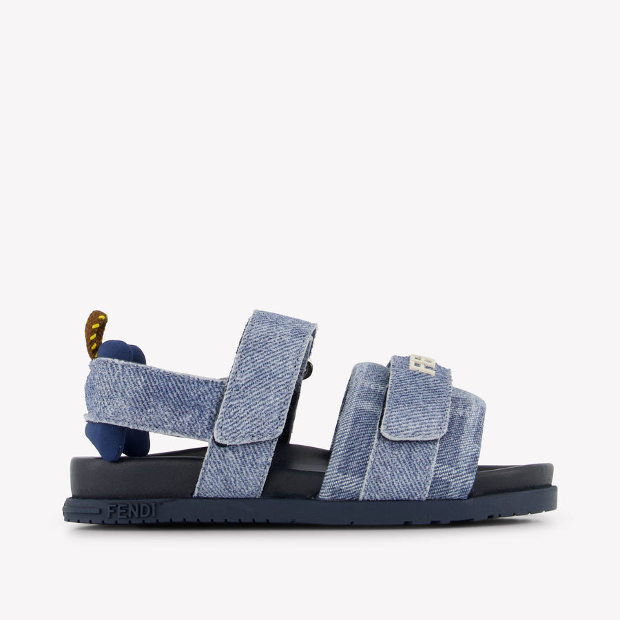 Fendi Kinder Unisex Sandalen In Blauw