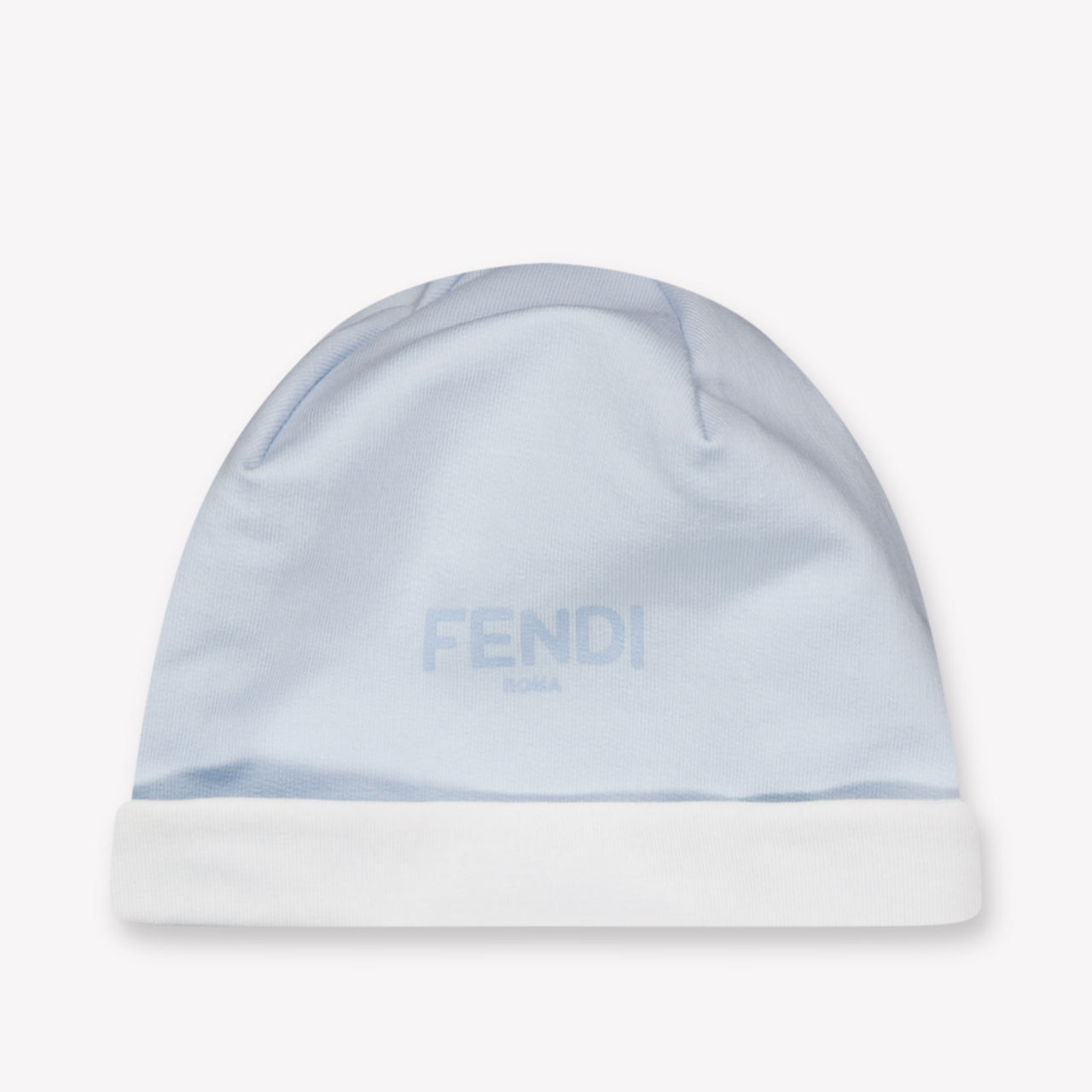 Fendi Baby Unisex Playsuit In Light Blue