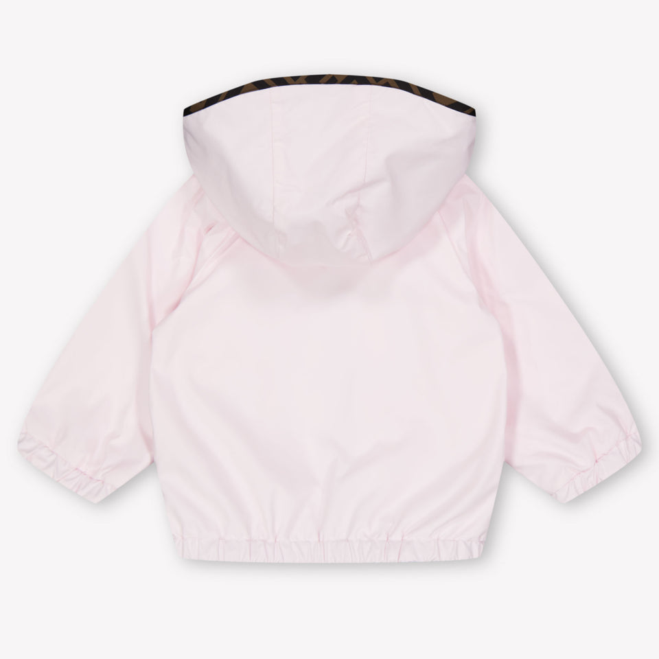 Fendi Baby Girls Summer jacket In Pink