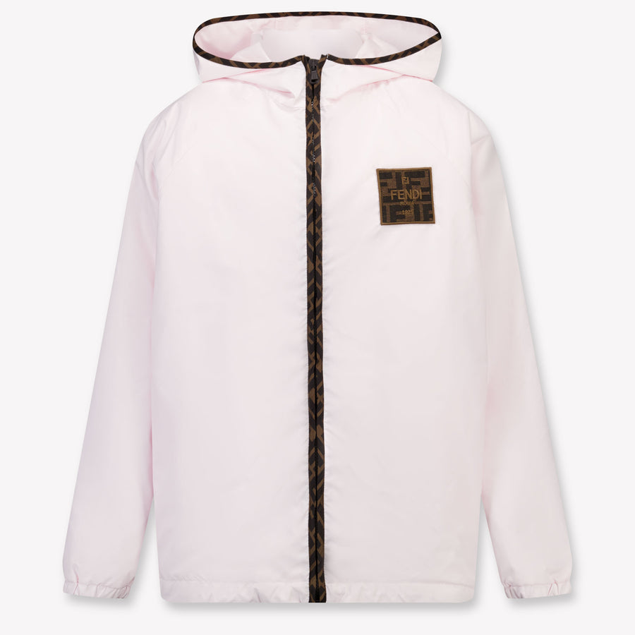 Fendi Kinder Meisjes Zomerjas In Roze