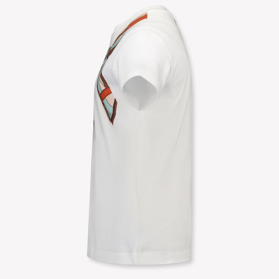 Fendi Kids Girls T-Shirt In White
