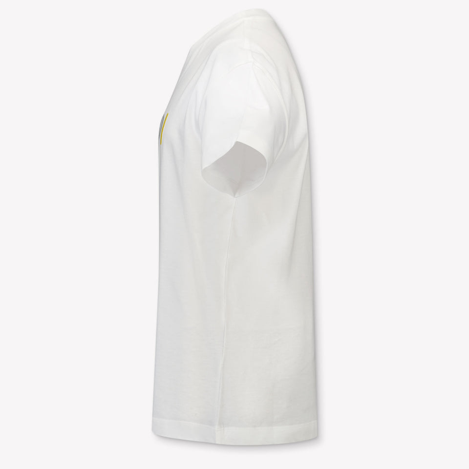 Fendi Kinder Unisex T-Shirt In Wit