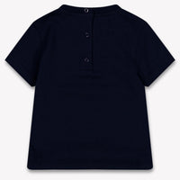 Fendi Baby Jongens T-Shirt In Navy