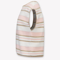 Fendi Kids Girls T-Shirt In Light Pink