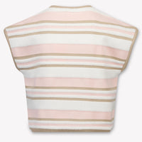 Fendi Kids Girls T-Shirt In Light Pink