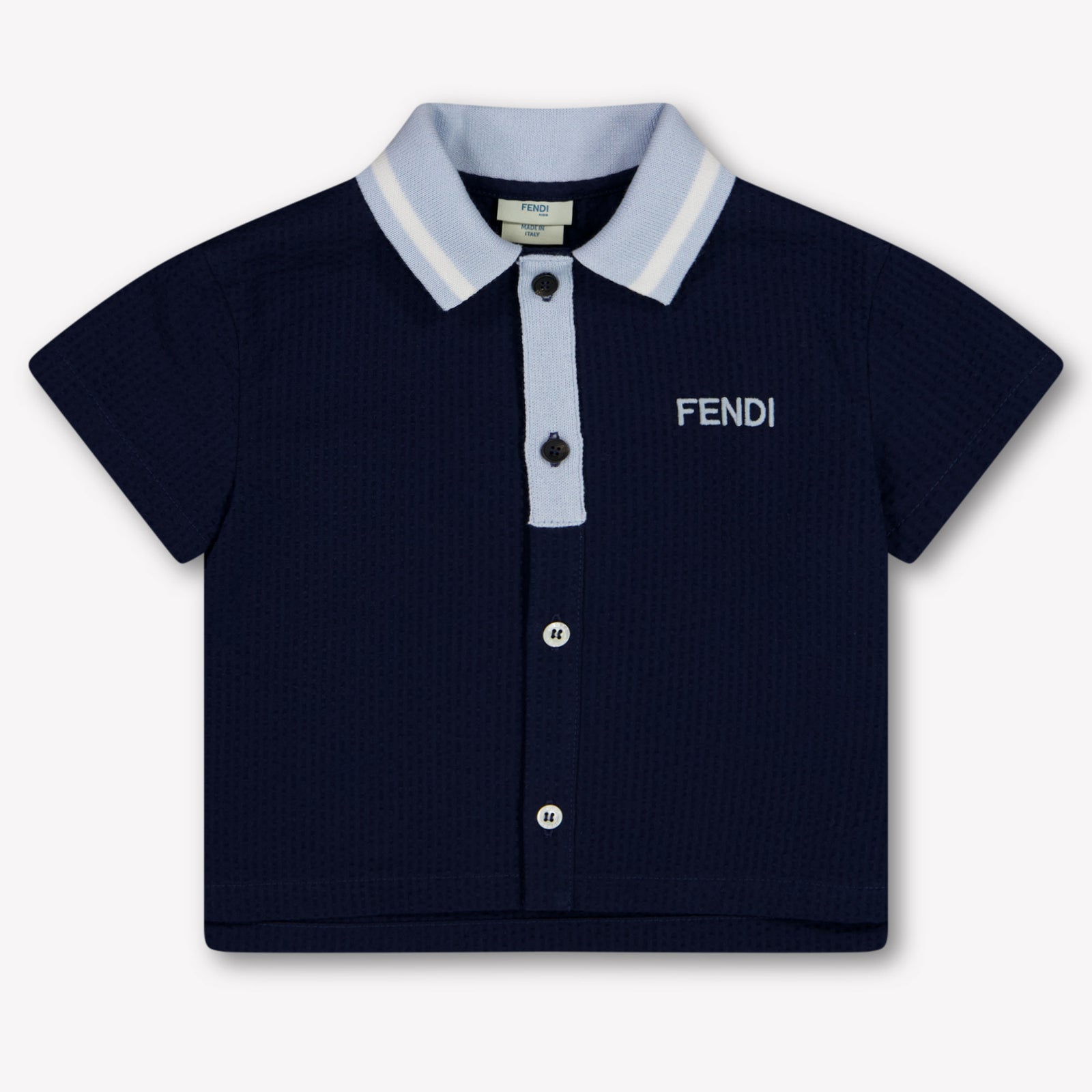 Fendi Baby Boys Polo In Navy