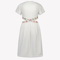 Fendi Kinder Meisjes Jurk In Wit