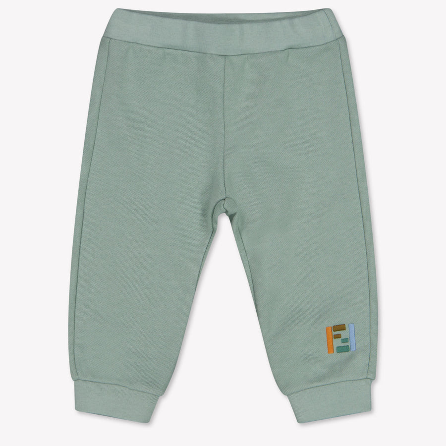 Fendi Baby Boys Trouser in Green