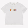 Fendi Baby Unisex T-Shirt In White
