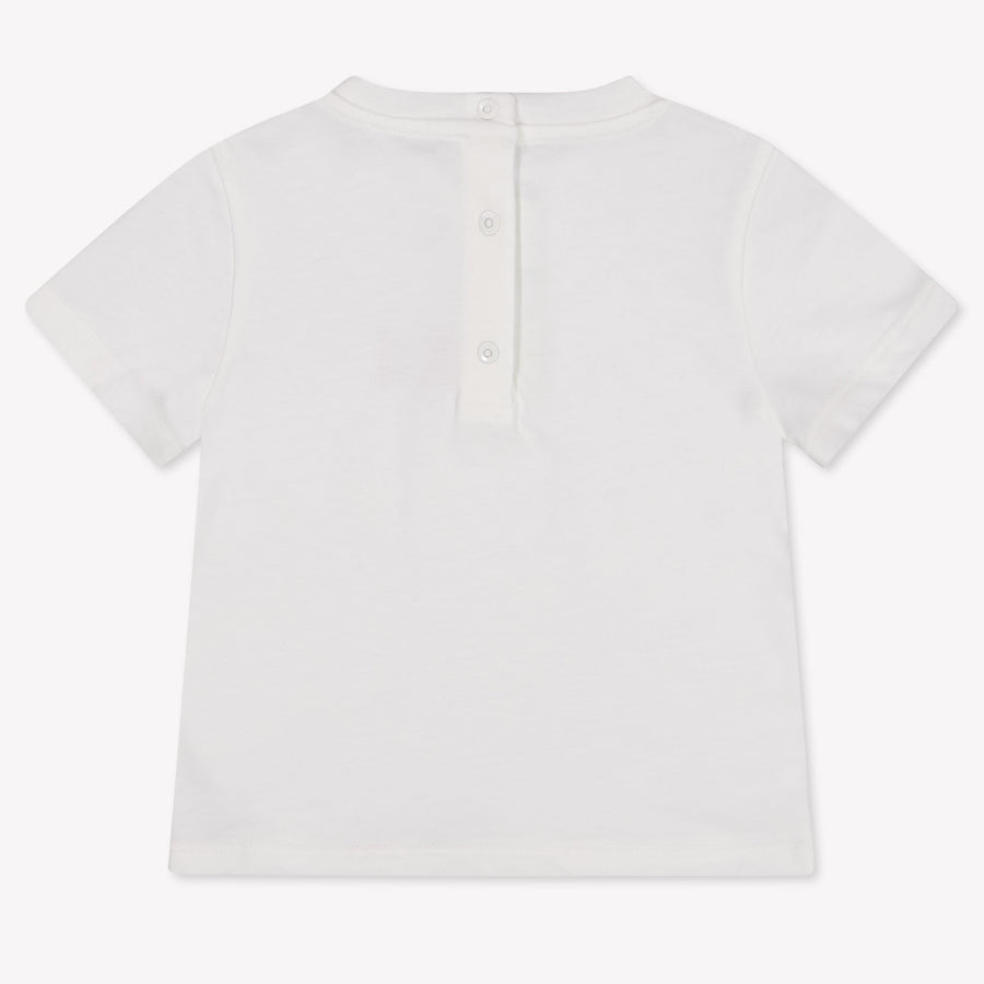 Fendi Baby Unisex T-Shirt In White