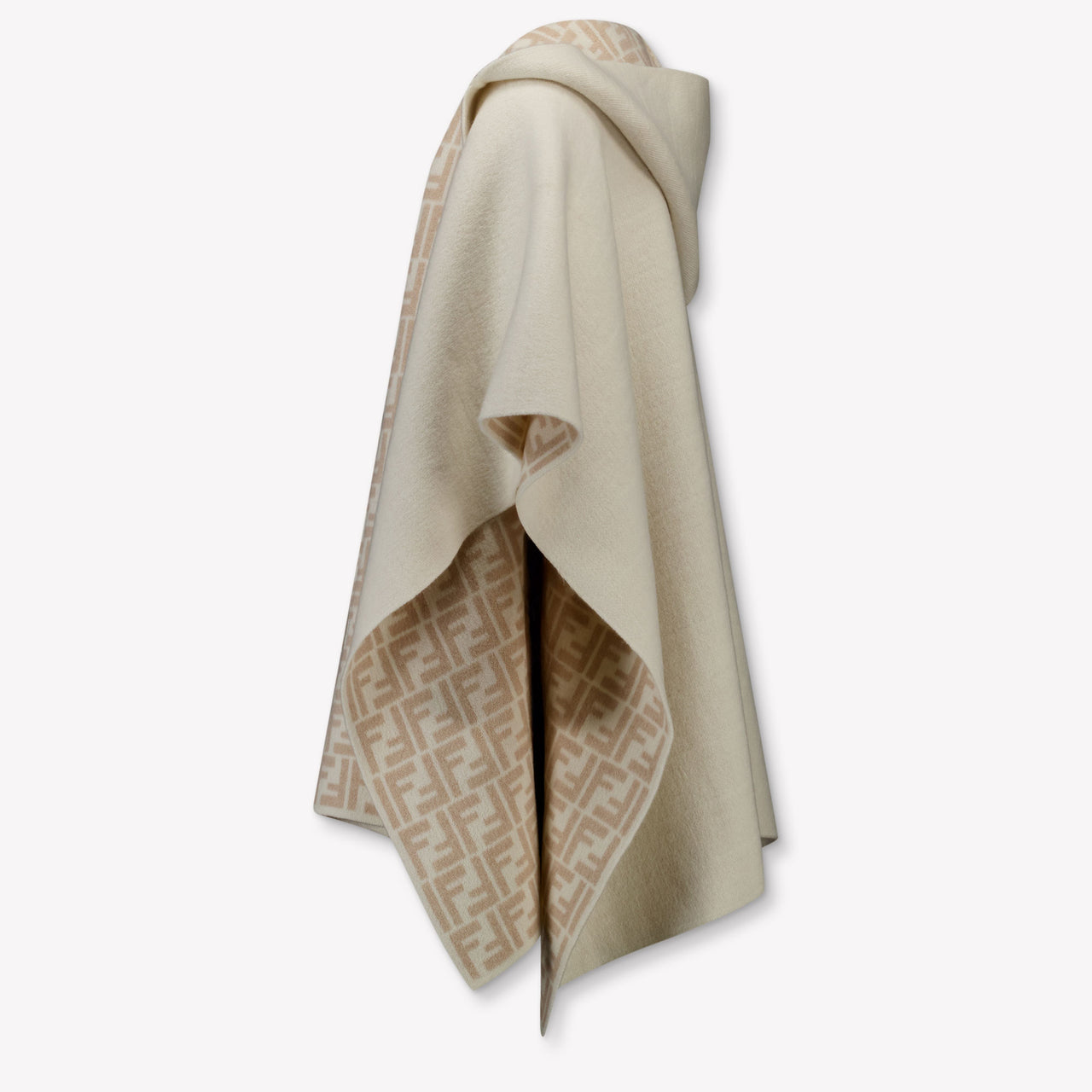 Fendi Kinder Meisjes Cape In Off White
