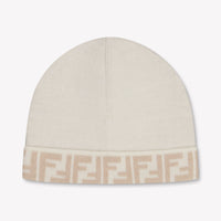 Fendi Kinder Meisjes Muts In Off White