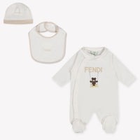 Fendi Baby Unisex Boxpakje In Wit