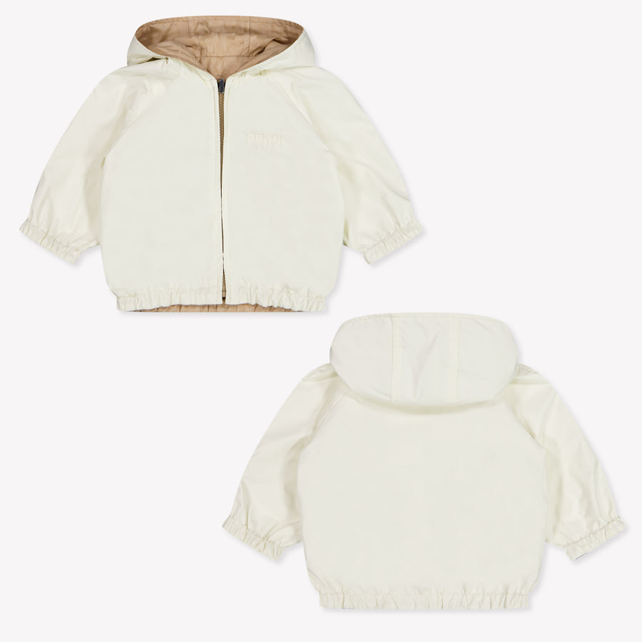 Fendi Baby Unisex Summer jacket In Beige