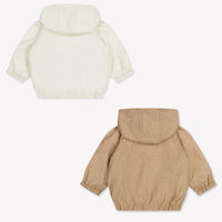 Fendi Baby Unisex Summer jacket In Beige