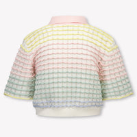 Fendi Kinder Meisjes Polo In Licht Roze