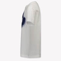 Fendi Kids Unisex T-Shirt In Navy