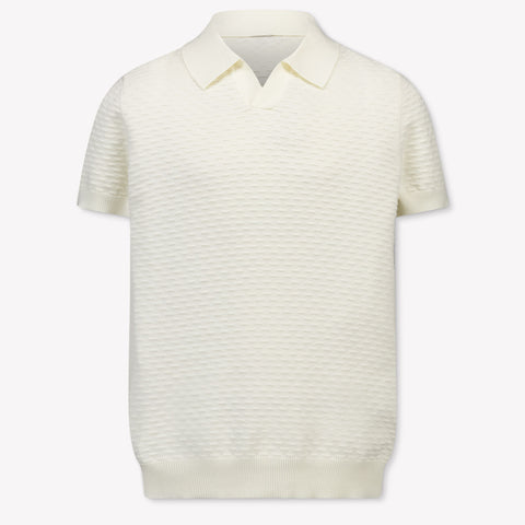 Antony Morato Kinder Jongens Polo In Off White