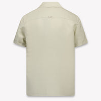 Antony Morato Kids Boys Blouse In Light Beige
