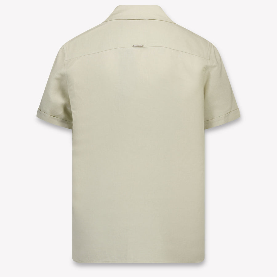 Antony Morato Kids Boys Blouse In Light Beige