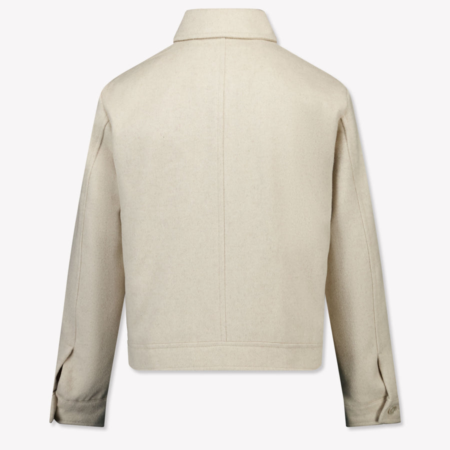 Antony Morato Kids Boys Blouse In Light Beige