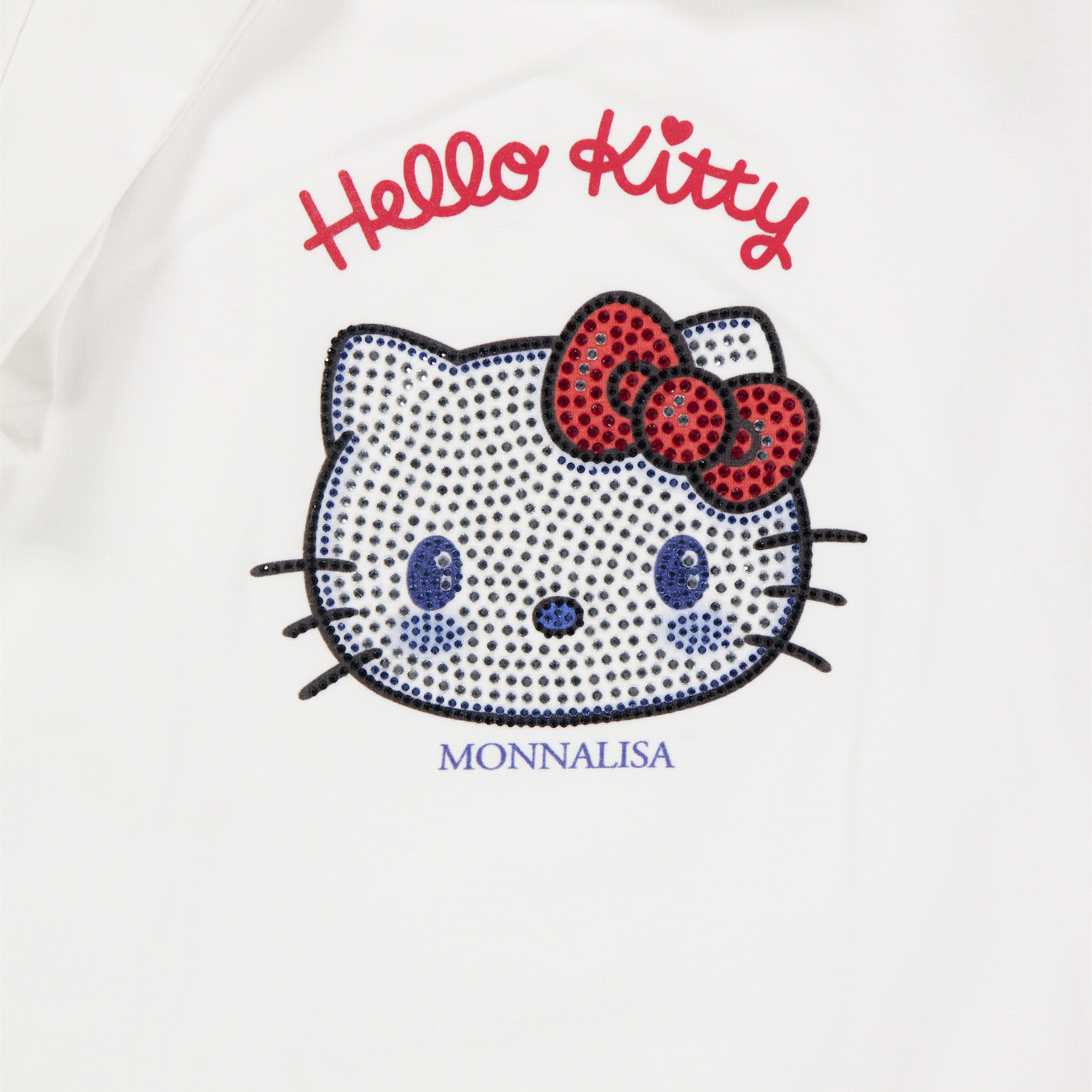 MonnaLisa Kinder Meisjes T-Shirt In Wit