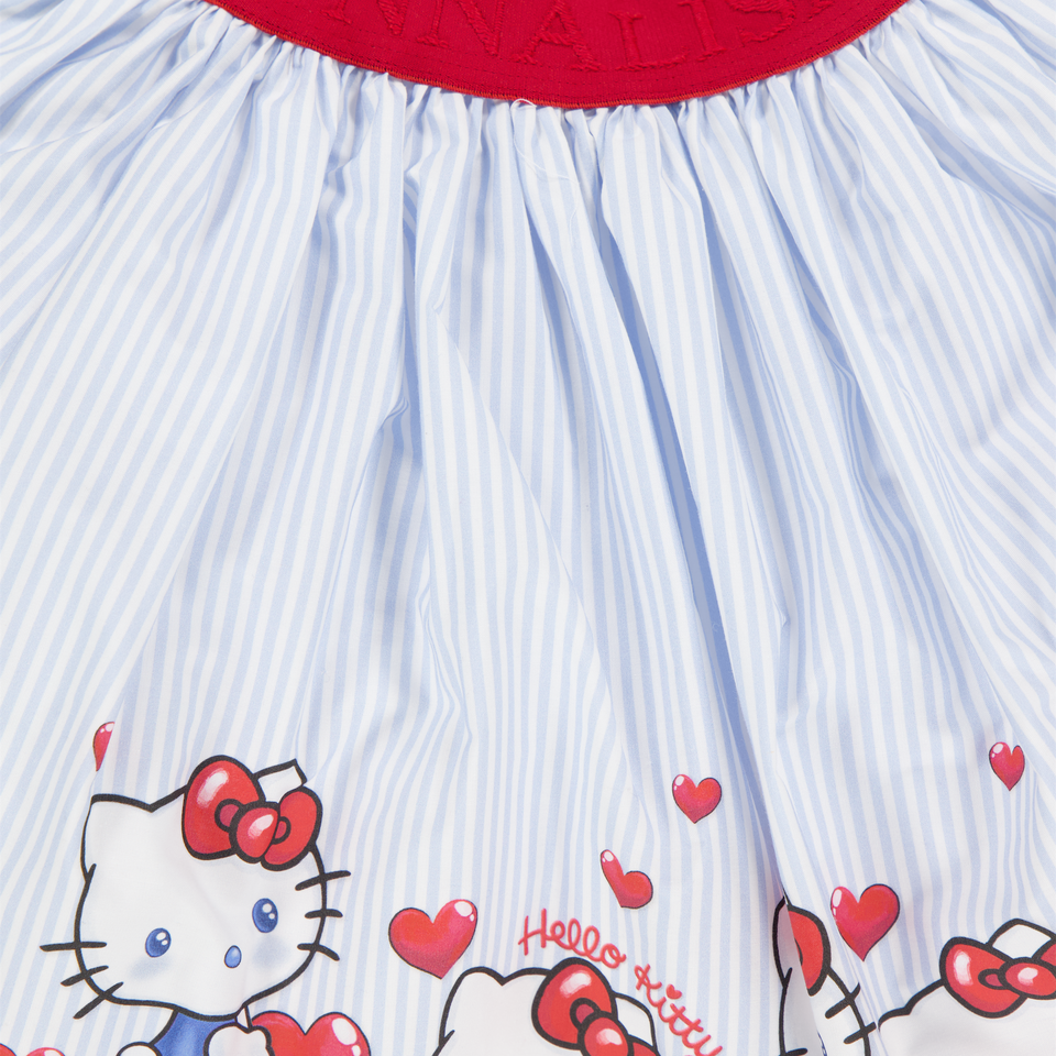 MonnaLisa Kinder Meisjes Rokje In Licht Blauw