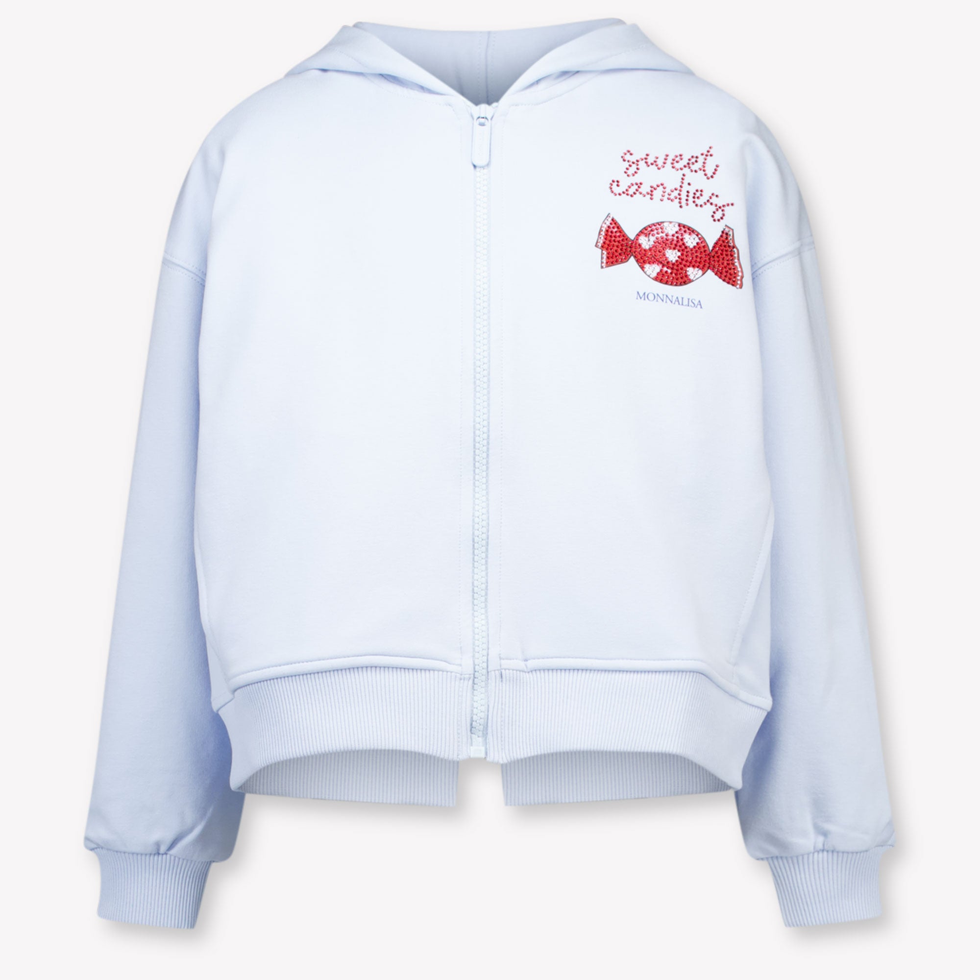 MonnaLisa Kids Girls Cardigan In Light Blue