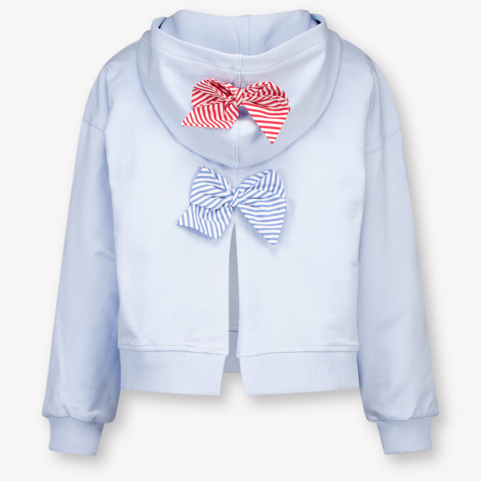 MonnaLisa Kids Girls Cardigan In Light Blue