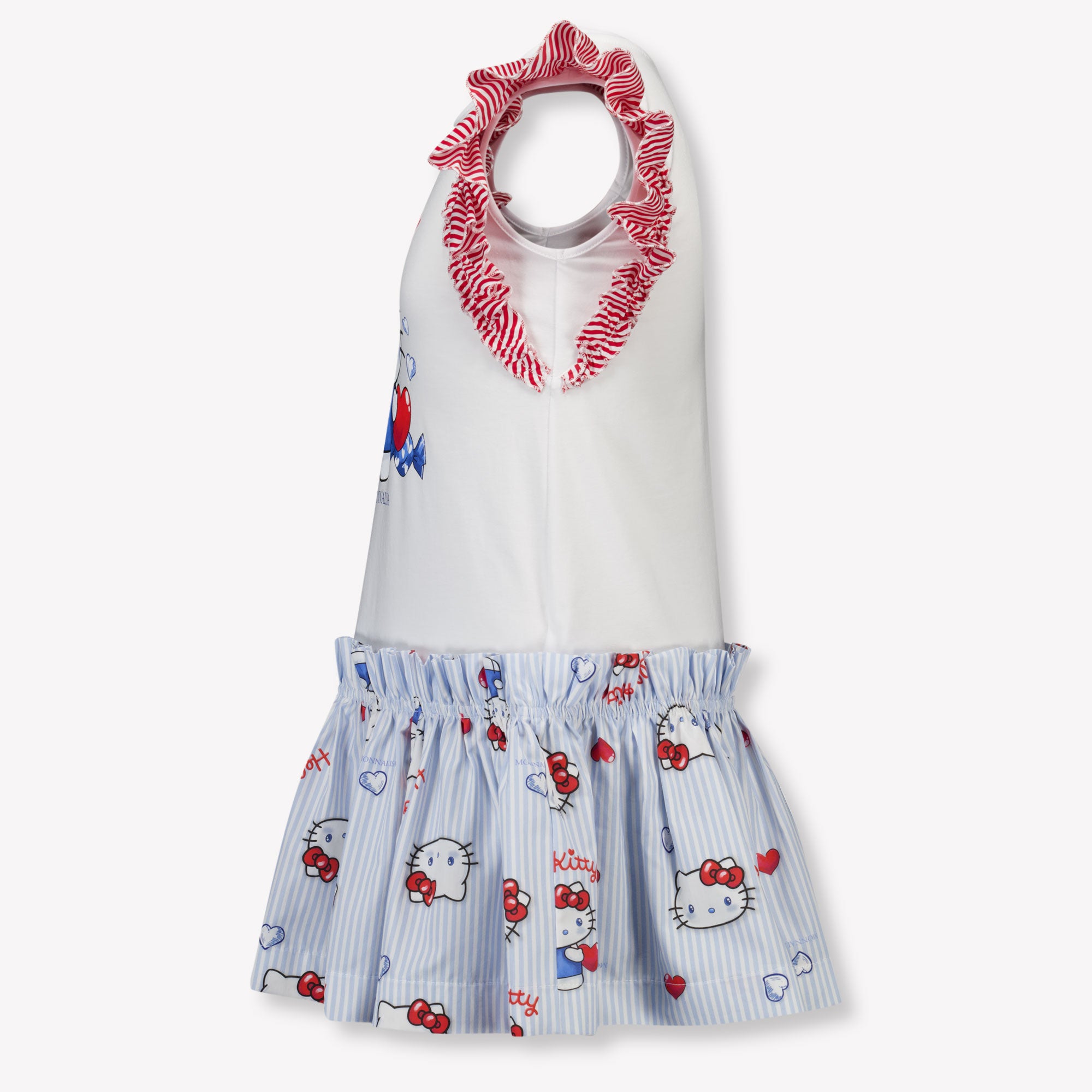 MonnaLisa Kids Girls Dress In White