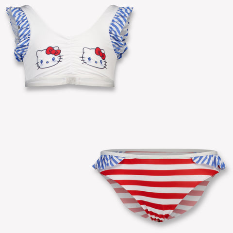 MonnaLisa Kids Girls Swimwear In White