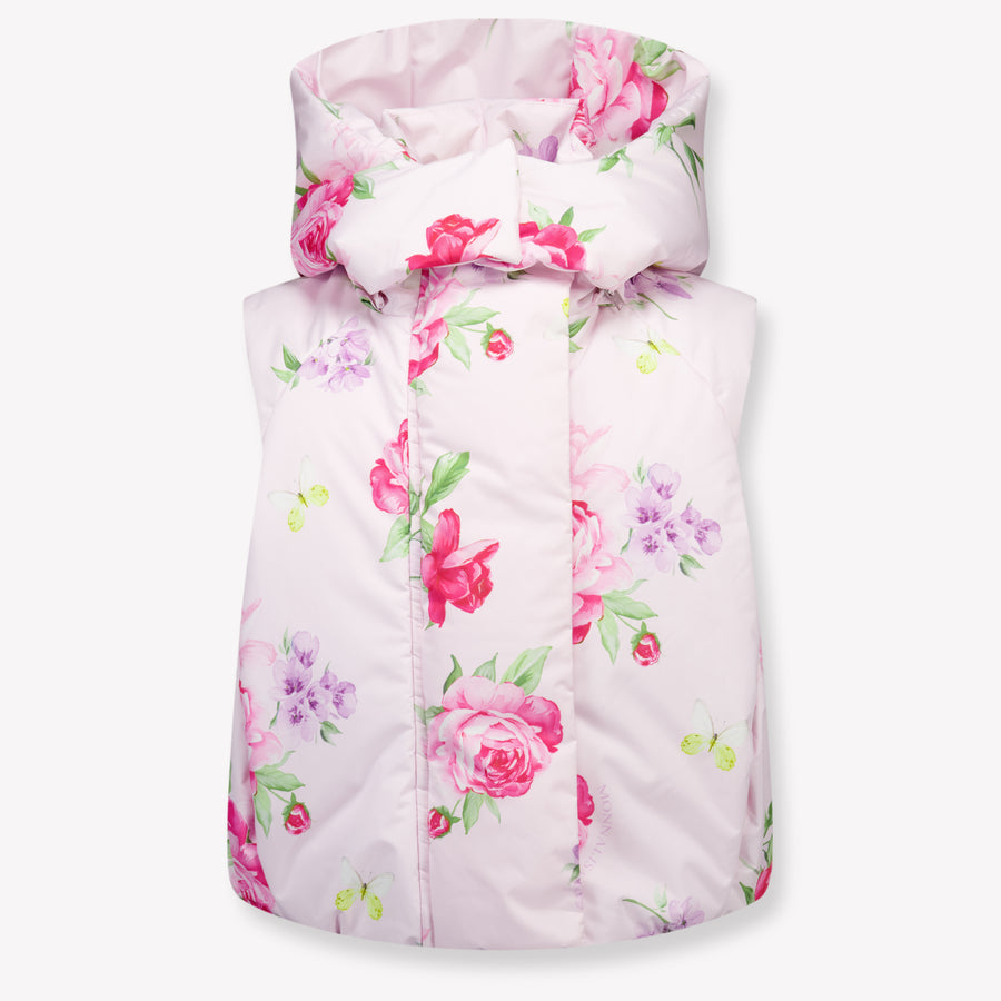MonnaLisa Girls Gilet in Light Pink