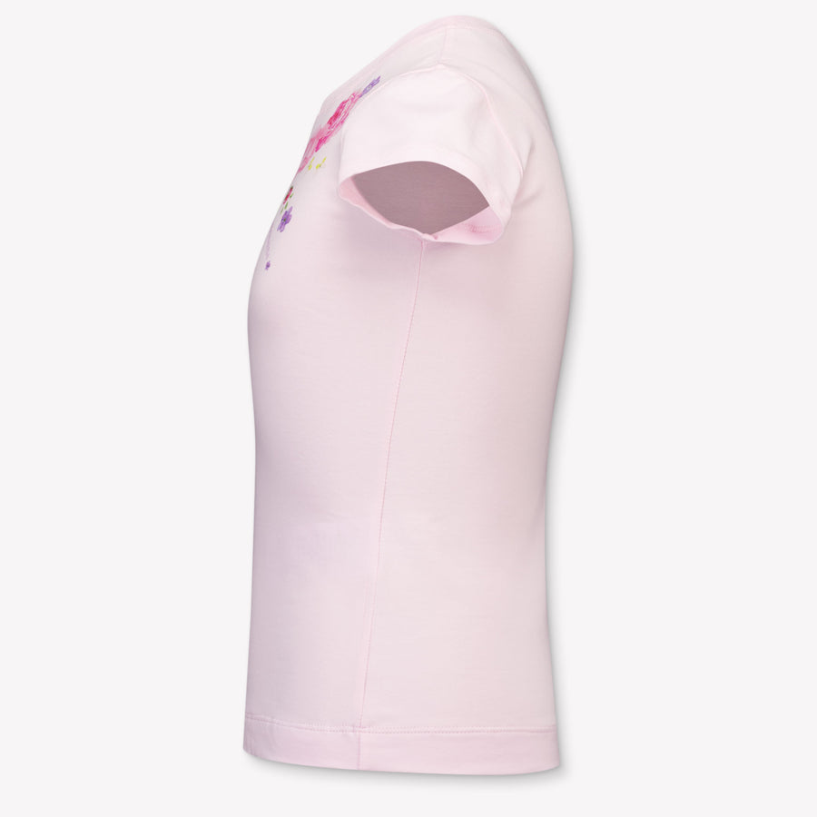 MonnaLisa Kids Girls T-Shirt In Light Pink