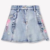MonnaLisa Kids Girls Skirt In Jeans