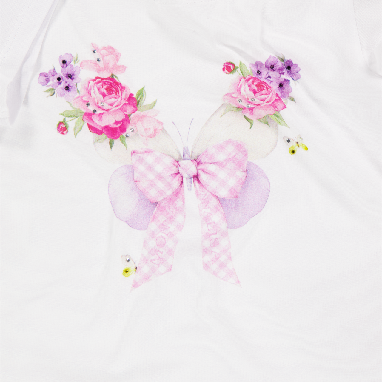 MonnaLisa Kids Girls T-Shirt In White