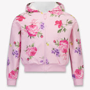 MonnaLisa Kinder Meisjes Vest In Licht Roze