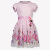 MonnaLisa Kids Girls Dress In Light Pink