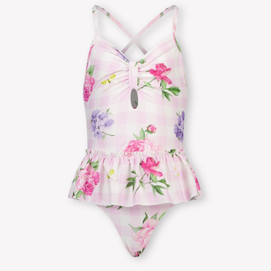 MonnaLisa Kids Girls Swimwear In Pink