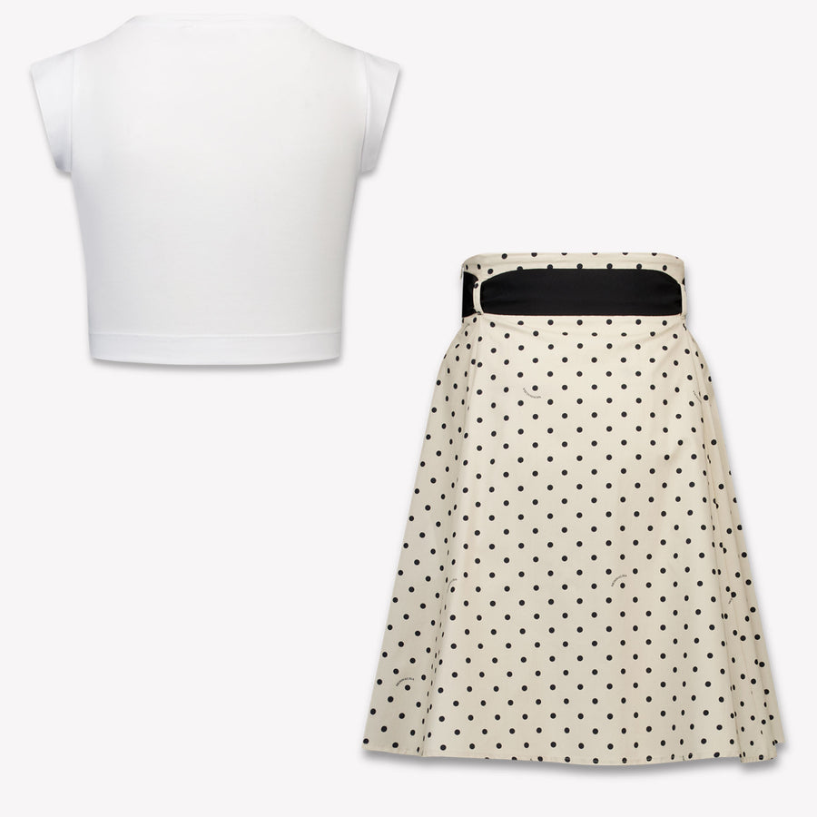 MonnaLisa Kinder Meisjes Setje In Beige