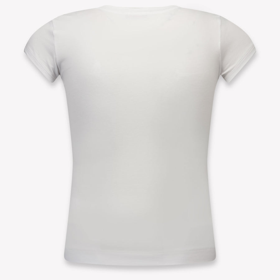 MonnaLisa Kinder Meisjes T-Shirt In Wit