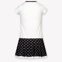 MonnaLisa Kinder Meisjes Jurk In Wit