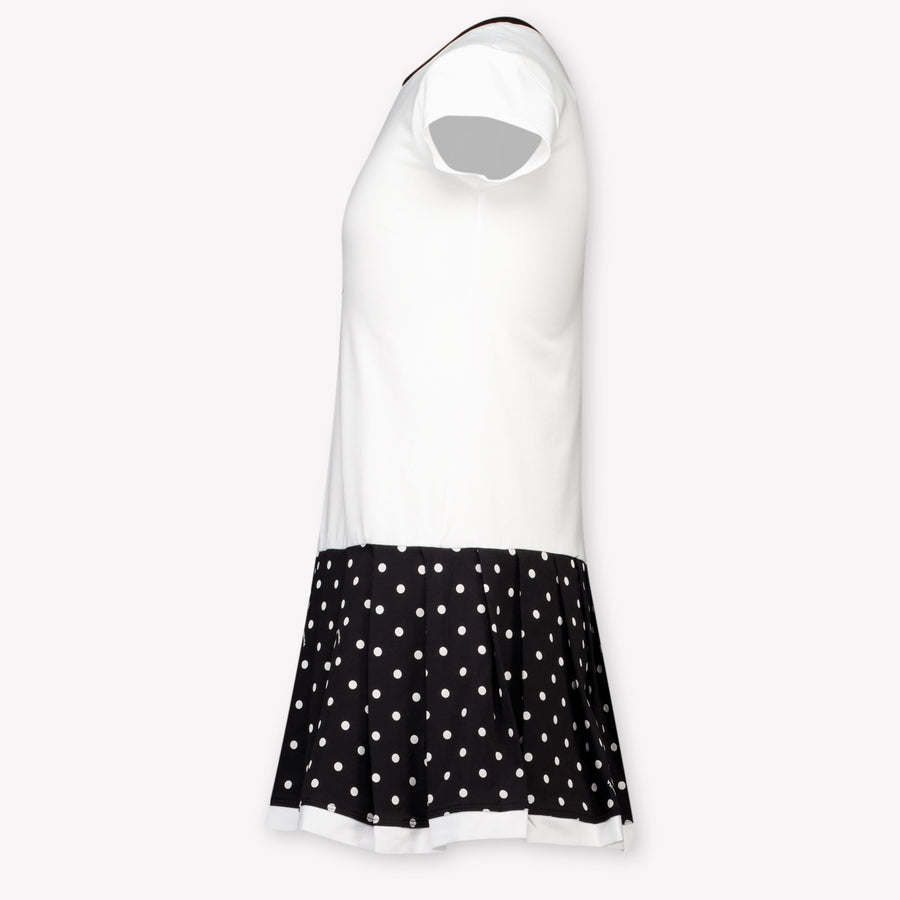 MonnaLisa Kinder Meisjes Jurk In Wit