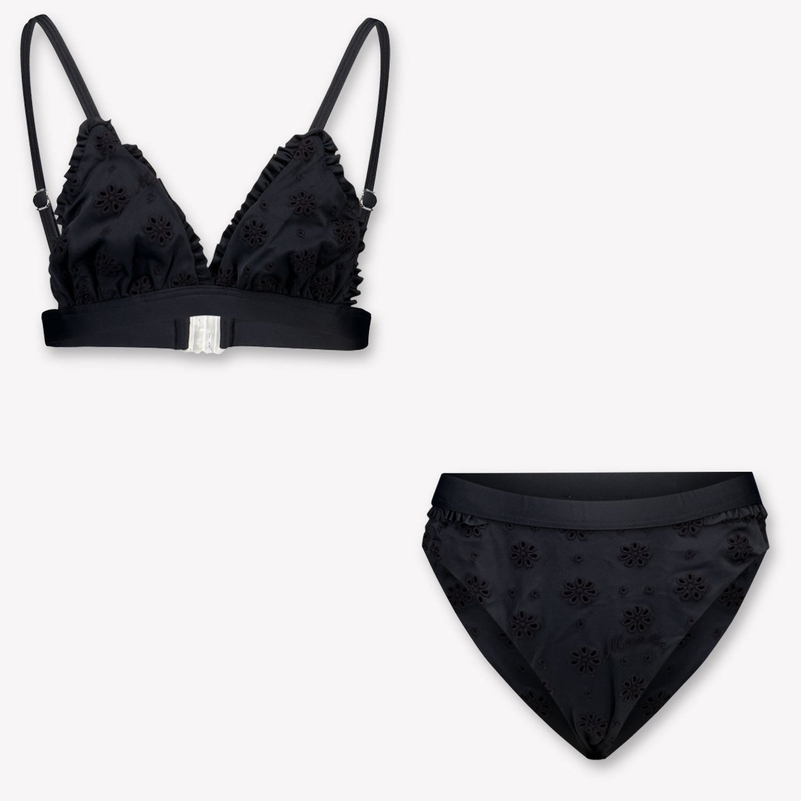 MonnaLisa Kinder Meisjes Zwemkleding In Zwart