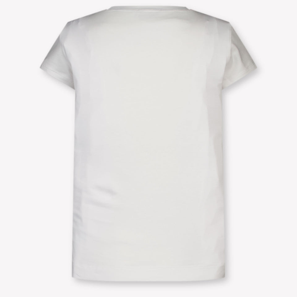 MonnaLisa Kinder Meisjes T-Shirt In Wit